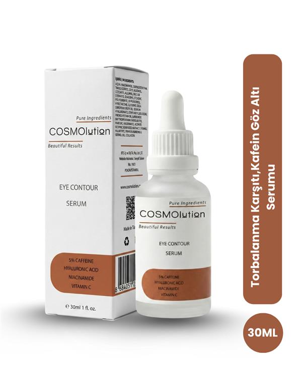 Torbalanma Karşıtı,Kafein Göz Altı Serumu 30 mL